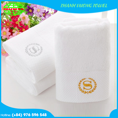 Logo Embroidered Towel